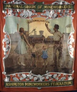 old trade union banner